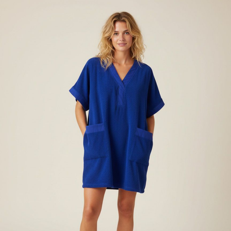 Marina Kaftan Short length – Terry Towelling