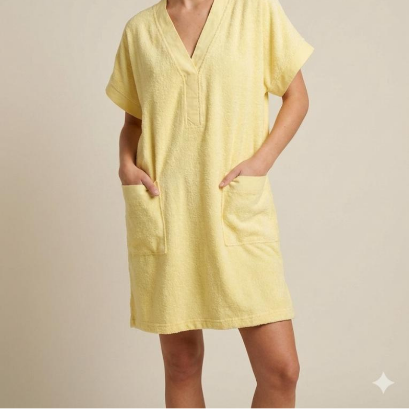 Marina Kaftan Short length – Terry Towelling