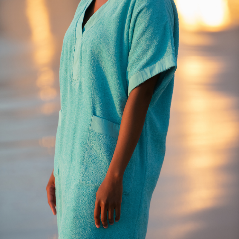 Marina Kaftan Short length – Terry Towelling