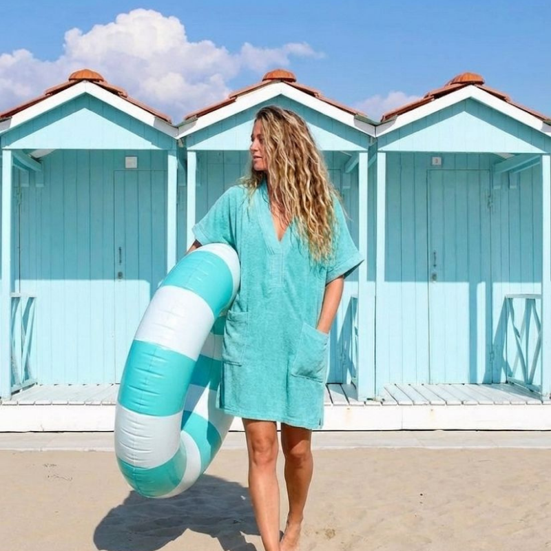 Marina Kaftan Short length – Terry Towelling